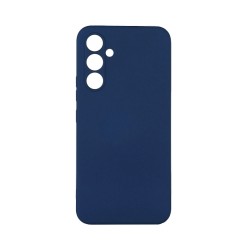 Capa de Silicone com Moldura de Câmera para Samsung Galaxy A54 5G Azul Escuro Capa de Silicone com Moldura de Câmera para Samsung Galaxy A54 5G Azul Escuro